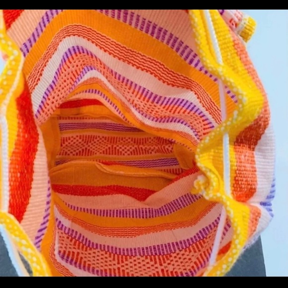 Ethnic style backpack bag - Picture 3 of 8